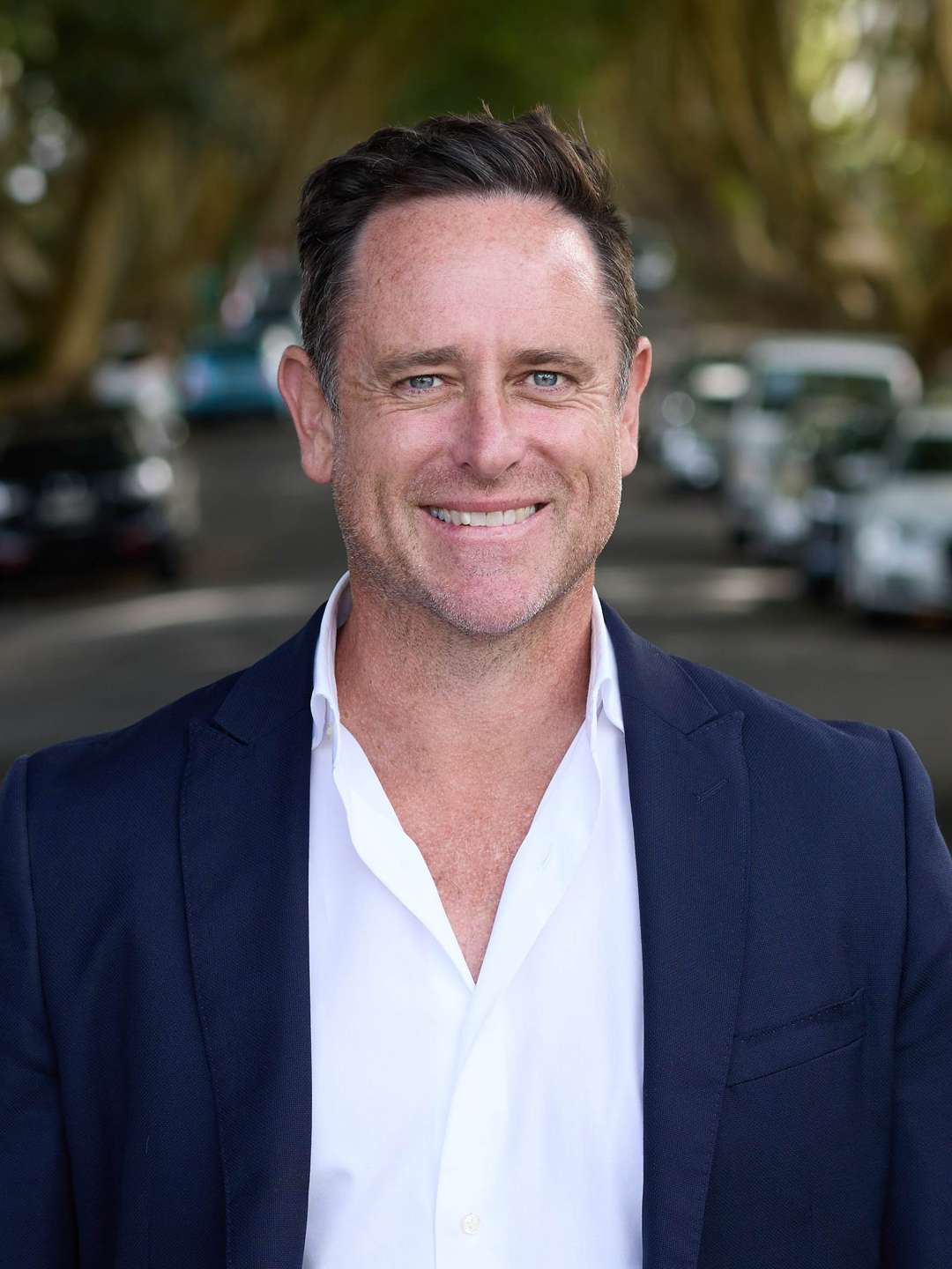 Portrait of Matt O'Rourke outdoors